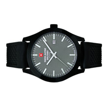 Laden Sie das Bild in den Galerie-Viewer, Swiss Alpine Military Herren Uhr Analog Quarz 7055.1878SAM Silikon
