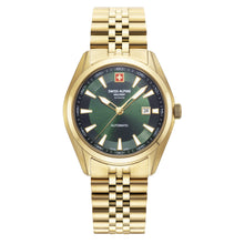 Laden Sie das Bild in den Galerie-Viewer, Swiss Alpine Military Herren Automatik Uhr Armbanduhr 7091.2114SAM Edelstahl