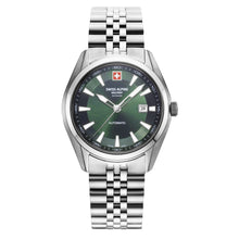 Laden Sie das Bild in den Galerie-Viewer, Swiss Alpine Military Herren Automatik Uhr Armbanduhr 7091.2134SAM Edelstahl