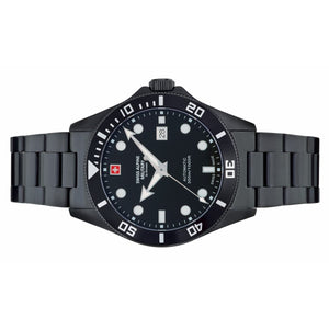 Swiss Alpine Military Herren Uhr Analog Automatik 7095.2177SAM Edelstahl