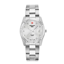 Laden Sie das Bild in den Galerie-Viewer, Swiss Alpine Military Damen Uhr Analog Quarz 7716.1132SAM Edelstahl