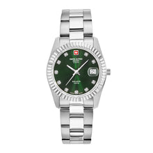 Laden Sie das Bild in den Galerie-Viewer, Swiss Alpine Military Damen Uhr Analog Quarz 7716.1134SAM Edelstahl