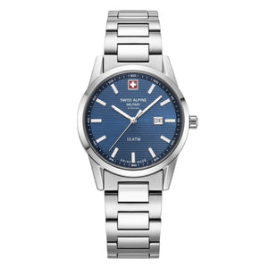 Swiss Alpine Military Damen Uhr Analog Quarz 7767.1135SAM Edelstahl