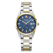 Laden Sie das Bild in den Galerie-Viewer, Swiss Alpine Military Damen Uhr Analog Quarz 7767.1145SAM Edelstahl