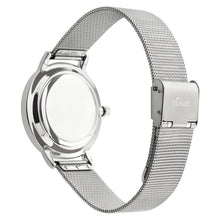 Laden Sie das Bild in den Galerie-Viewer, s.Oliver Damen Uhr Armbanduhr Edelstahl SO-3640-MQ