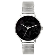 Laden Sie das Bild in den Galerie-Viewer, s.Oliver Damen Uhr Armbanduhr Edelstahl SO-3640-MQ