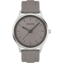 Laden Sie das Bild in den Galerie-Viewer, s.Oliver Herren Uhr Armbanduhr Silikon SO-4405-PQ