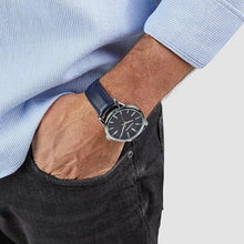 Laden Sie das Bild in den Galerie-Viewer, s.Oliver Herren Uhr Armbanduhr Leder SO-4411-LQ