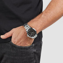 Laden Sie das Bild in den Galerie-Viewer, s.Oliver Herren Uhr Armbanduhr Edelstahl Silber SO-4412-MQ