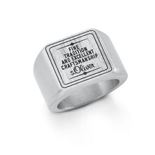 Laden Sie das Bild in den Galerie-Viewer, s.Oliver Jewel Herren Ring Edelstahl SO1210