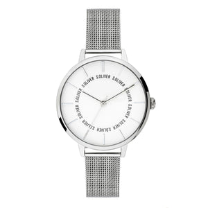 s.Oliver Damen Uhr Armbanduhr Edelstahl SO-3696-MQ