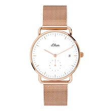Laden Sie das Bild in den Galerie-Viewer, s.Oliver Damen Uhr Armbanduhr Edelstahl SO-3715-MQ
