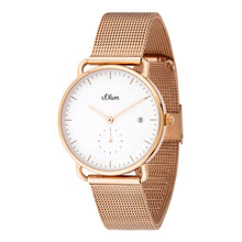 Laden Sie das Bild in den Galerie-Viewer, s.Oliver Damen Uhr Armbanduhr Edelstahl SO-3715-MQ