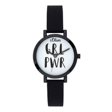 Laden Sie das Bild in den Galerie-Viewer, s.Oliver Damen Uhr Armbanduhr Silikon SO-3767-PQ