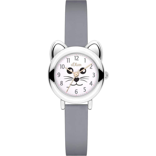 s.Oliver Uhr Kinder-Armbanduhr Kids Mädchen SO-4319-PQ