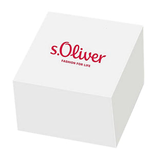 s.Oliver Unisex Uhr Armbanduhr Edelstahl Silber 2036546