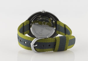 JACQUES FAREL Jugenduhr Armbanduhr Analog Quarz Jungen Kinder Textilband STH 14