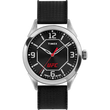 Laden Sie das Bild in den Galerie-Viewer, Timex Herren Uhr Armbanduhr Analog Silikon TW2V56100 UFC Athena