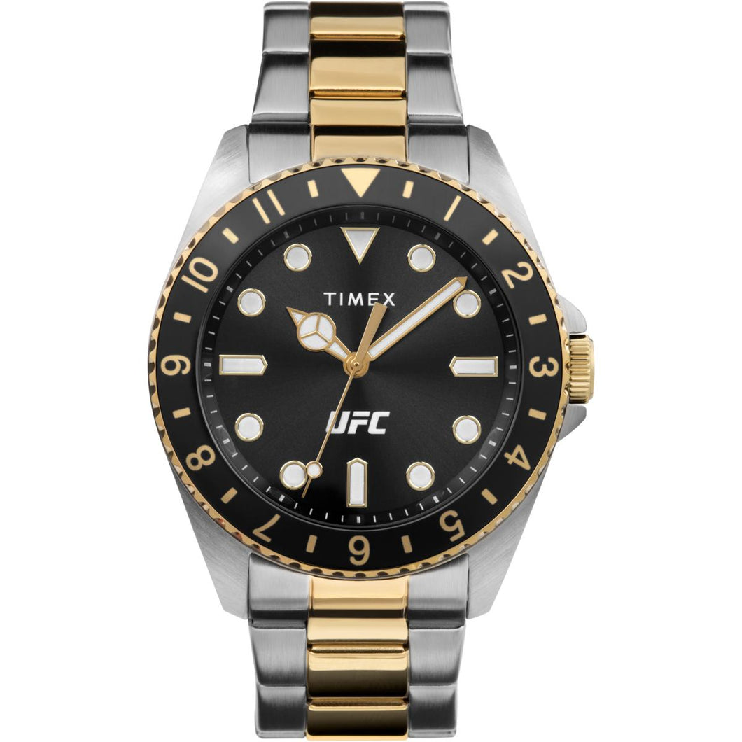 Timex Herren Uhr Armbanduhr Analog Edelstahl TW2V56700 UFC Debut
