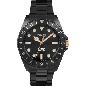 Timex Herren Uhr Armbanduhr Analog Edelstahl TW2V56800 UFC Debut