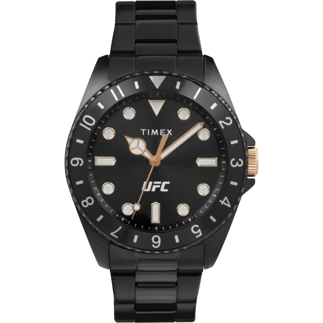 Timex Herren Uhr Armbanduhr Analog Edelstahl TW2V56800 UFC Debut
