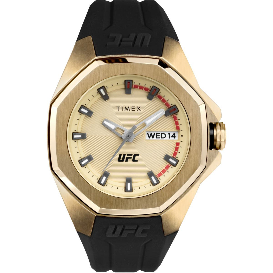 Timex Herren Uhr Armbanduhr Analog Silikon TW2V57100 UFC Pro