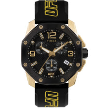 Laden Sie das Bild in den Galerie-Viewer, Timex Herren Uhr Armbanduhr Chronograph Analog Silikon TW2V58500 UFC Icon