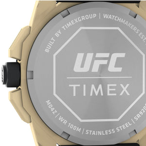 Timex Herren Uhr Armbanduhr Chronograph Analog Silikon TW2V58500 UFC Icon