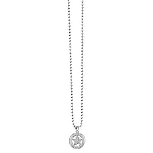 Guess Damen Kette Halskette Edelstahl silber UBN21605