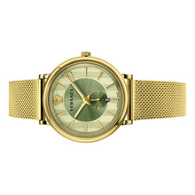 Laden Sie das Bild in den Galerie-Viewer, Versace Herren Uhr Armbanduhr Edelstahl V-Circle VBQ070017