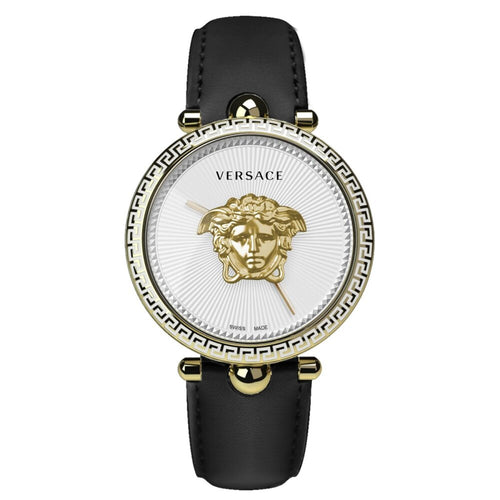 Versace Damen Uhr Armbanduhr Palazzo Empire VCO140017 Leder