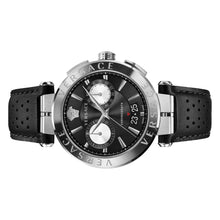 Laden Sie das Bild in den Galerie-Viewer, Versace Herren Uhr Armbanduhr Chronograph AION VE1D02123 Leder