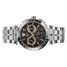 Laden Sie das Bild in den Galerie-Viewer, Versace Herren Uhr Armbanduhr Chronograph AION VE1D02423 Edelstahl