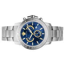 Laden Sie das Bild in den Galerie-Viewer, Versace Herren Uhr Armbanduhr Chronograph New Chrono VE2E00721 Edelstahl