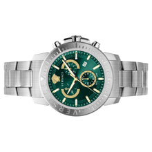 Laden Sie das Bild in den Galerie-Viewer, Versace Herren Uhr Armbanduhr Chronograph New Chrono VE2E00821 Edelstahl