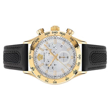 Laden Sie das Bild in den Galerie-Viewer, Versace Herren Uhr Armbanduhr Chronograph Edelstahl Hellenyium VE2U00222 Leder