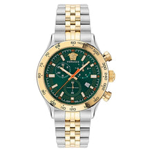 Laden Sie das Bild in den Galerie-Viewer, Versace Herren Uhr Armbanduhr Chronograph Edelstahl Hellenyium VE2U00522