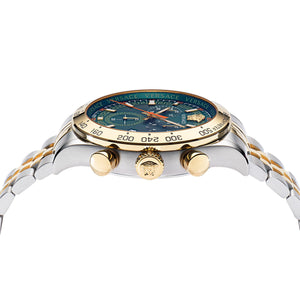 Versace Herren Uhr Armbanduhr Chronograph Edelstahl Hellenyium VE2U00522