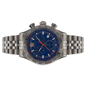 Versace Herren Uhr Armbanduhr Chronograph Edelstahl Hellenyium VE2U00722