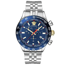 Laden Sie das Bild in den Galerie-Viewer, Versace Herren Uhr Armbanduhr Chronograph Edelstahl Hellenyium VE2U01024