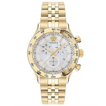 Laden Sie das Bild in den Galerie-Viewer, Versace Herren Uhr Armbanduhr Chronograph Edelstahl Hellenyium VE2U01124