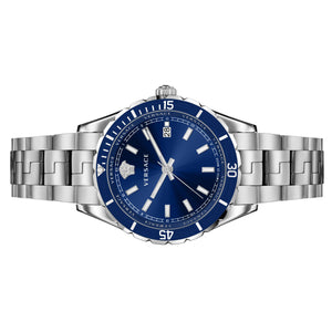 Versace Herren Uhr Armbanduhr Edelstahl Hellenyium VE3A00922