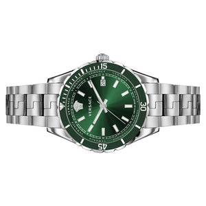 Versace Herren Uhr Armbanduhr Edelstahl Hellenyium VE3A01022