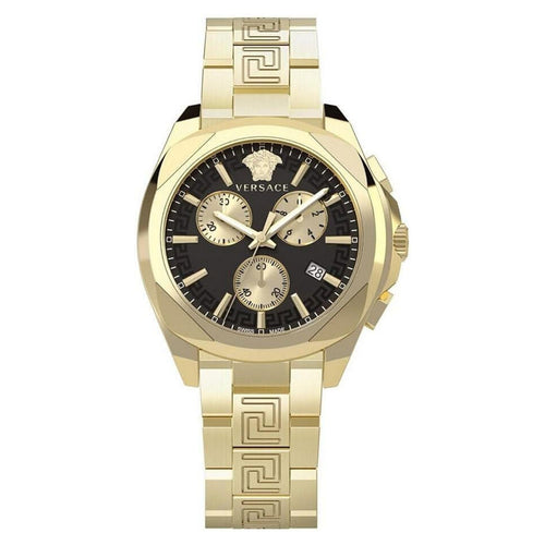 Versace Damen Uhr Armbanduhr Edelstahl Chrono Lady VE3CA0723