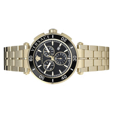 Laden Sie das Bild in den Galerie-Viewer, Versace Herren Uhr Armbanduhr Chronograph GRECA VE3L00522 Edelstahl