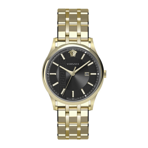 Versace Herren Uhr Armbanduhr Edelstahl Aiakos VE4A00820