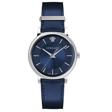 Laden Sie das Bild in den Galerie-Viewer, Versace Herren Uhr Armbanduhr V-Circle VE5A00120 Leder