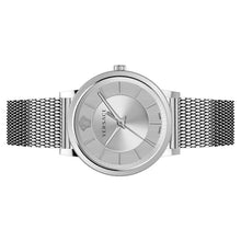 Laden Sie das Bild in den Galerie-Viewer, Versace Herren Uhr Armbanduhr Edelstahl V-Circle VE5A00420