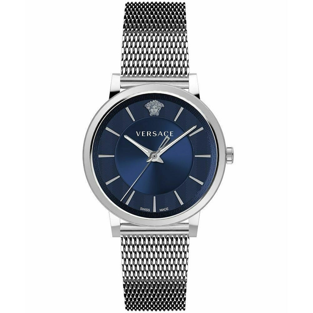 Versace Herren Uhr Armbanduhr Edelstahl V-Circle VE5A00520-1