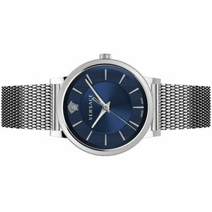 Versace Herren Uhr Armbanduhr Edelstahl V-Circle VE5A00520-1